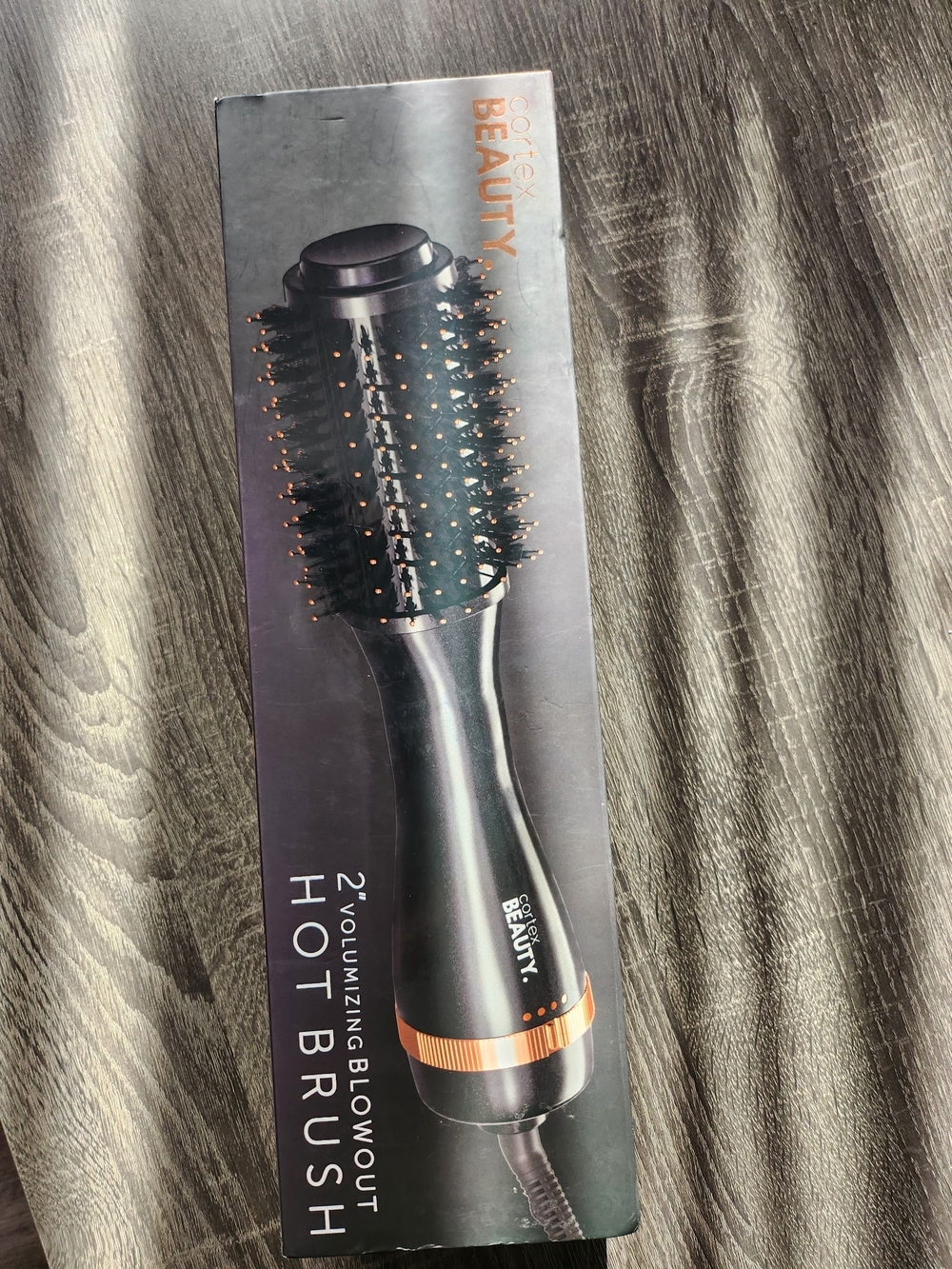 Hot Brush Volumizing Blowout - Black & Rose Gold